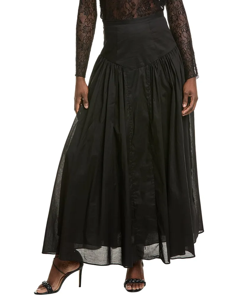 Bardot Amorette Maxi Skirt Black