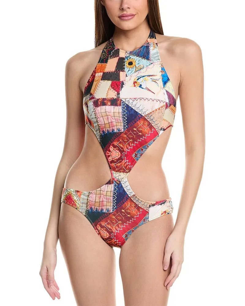 Norma Kamali Chuck One-Piece Red