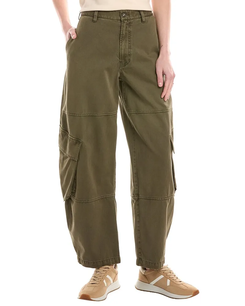 Frame Denim The Bubble Bluffs Cargo Jean Green