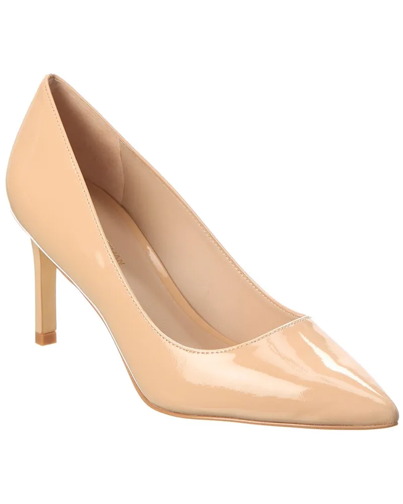 Stuart Weitzman Leigh 75 Patent Pump Brown