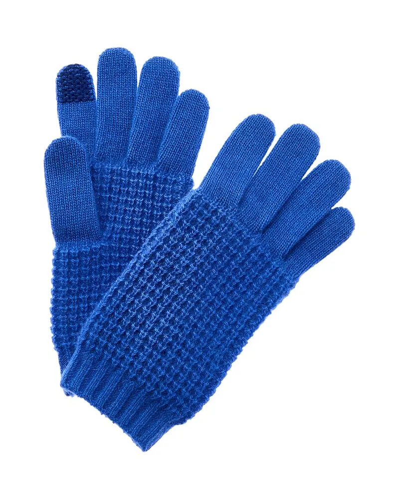 portolano  Cashmere Gloves Blue