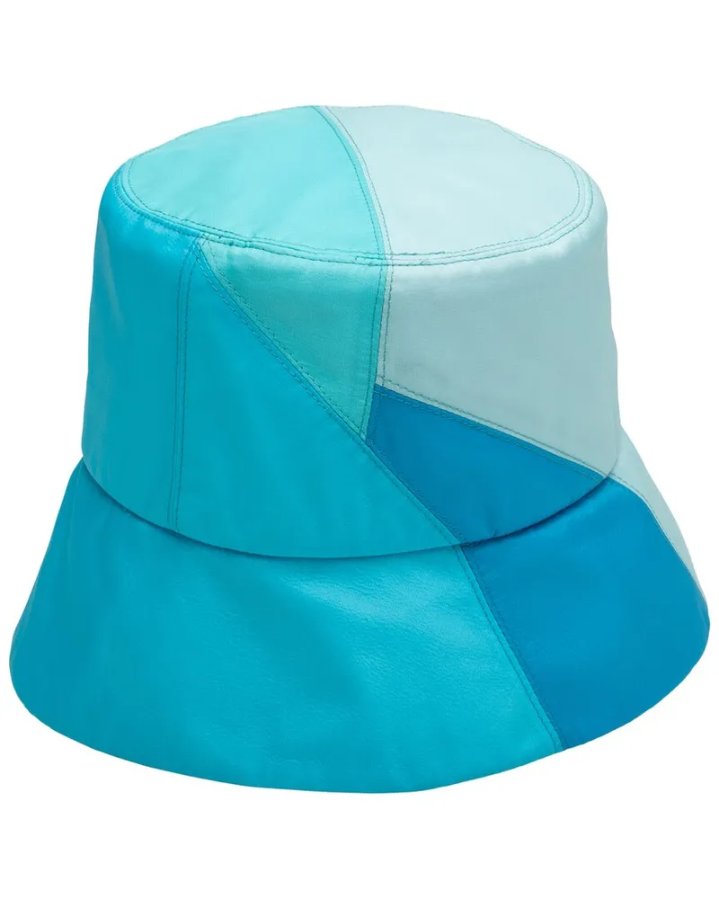 Eugenia Kim Yuki Patchwork Bucket Hat Blue