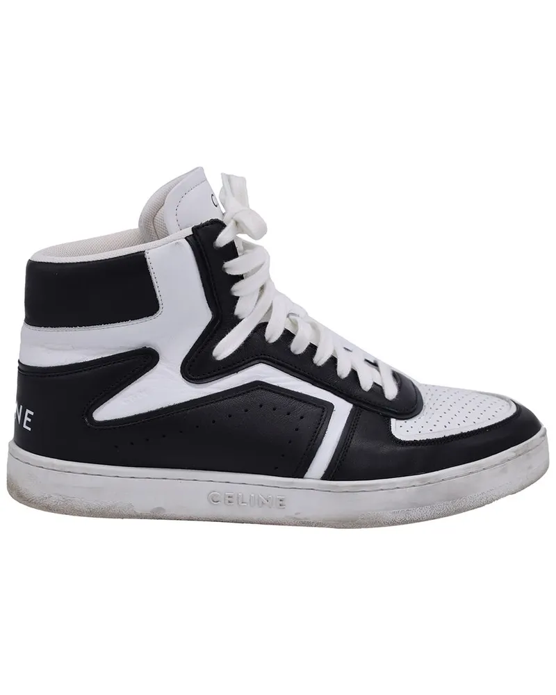 Celine Men's Leather Z Trainer High Top Sneaker (Authentic Pre-Loved Nocolor