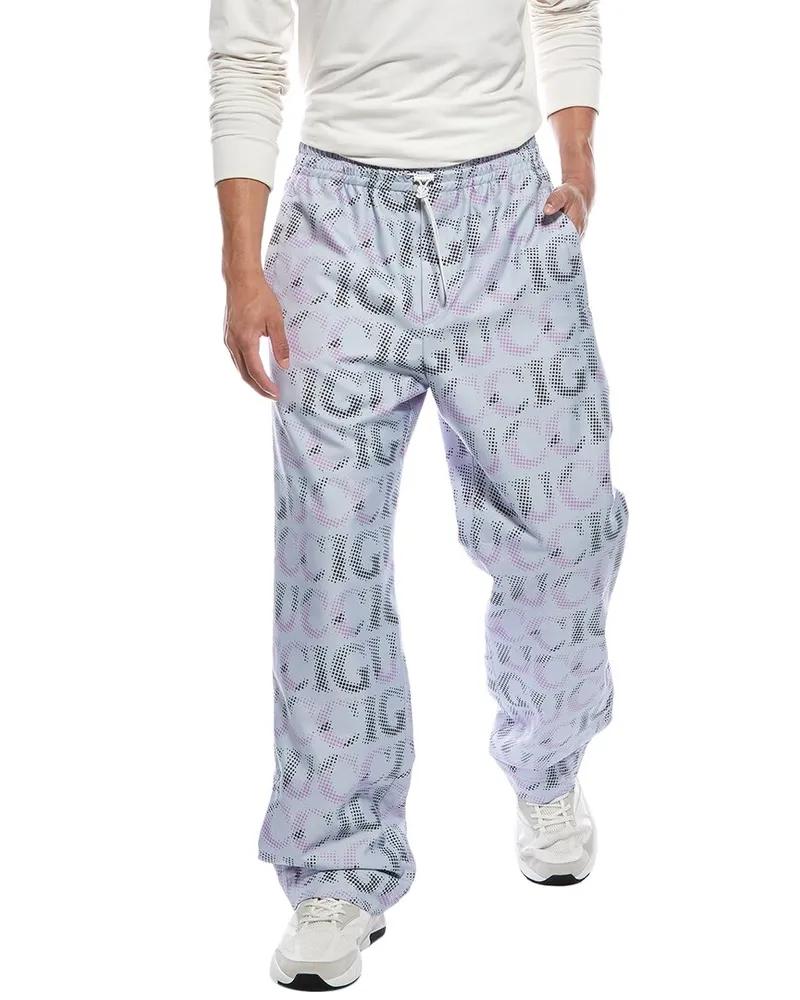 Gucci All Over Logo Pant Blue