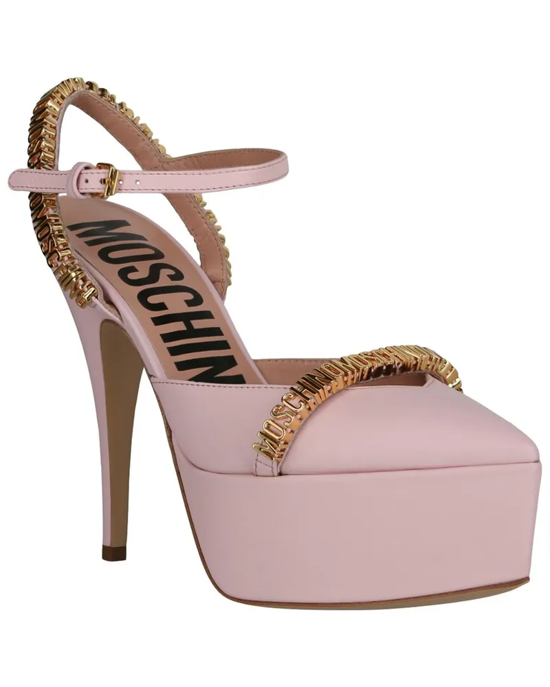 Moschino Leather Pump Nocolor