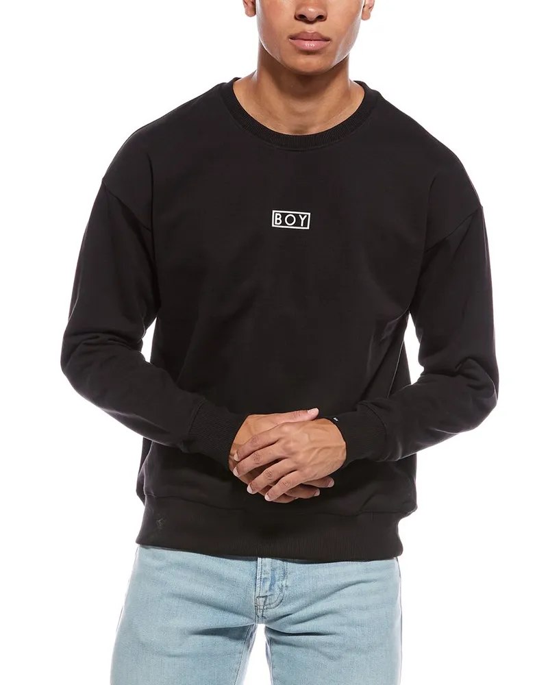 Boy London Eagle Flock Sweatshirt Black