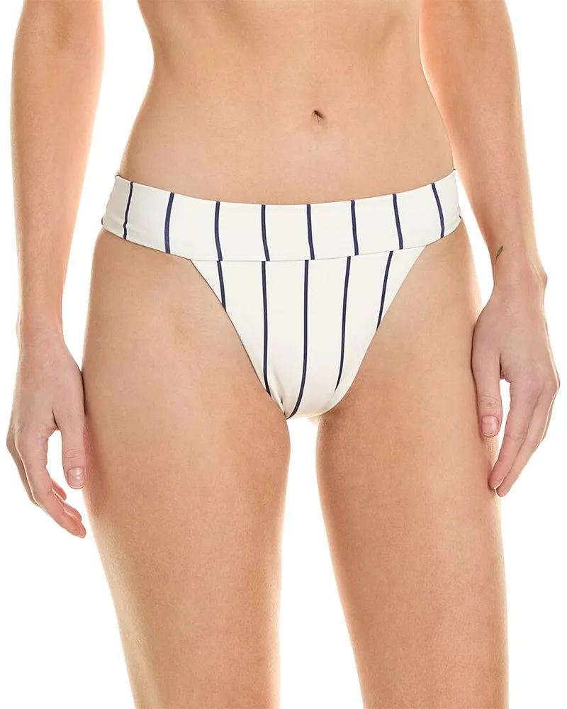 WeWoreWhat Cheeky High Leg Bikini Bottom Nocolor