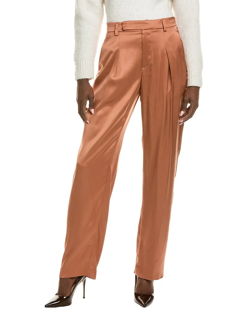 Brunello Cucinelli Silk Pant Nocolor