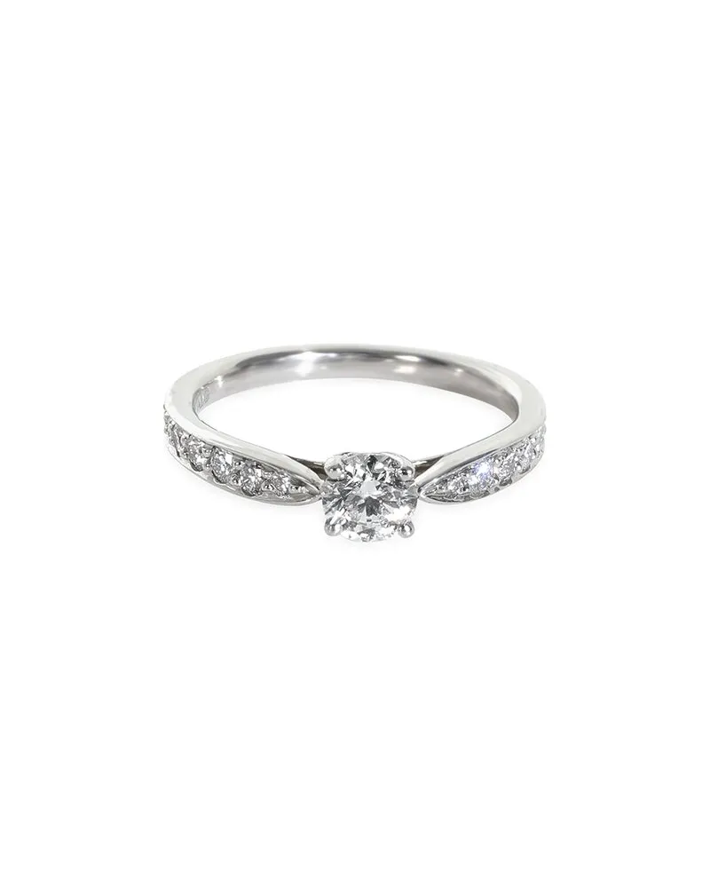 Tiffany & Co. Harmony Platinum Engagement Ring (Authentic Pre-Loved Nocolor