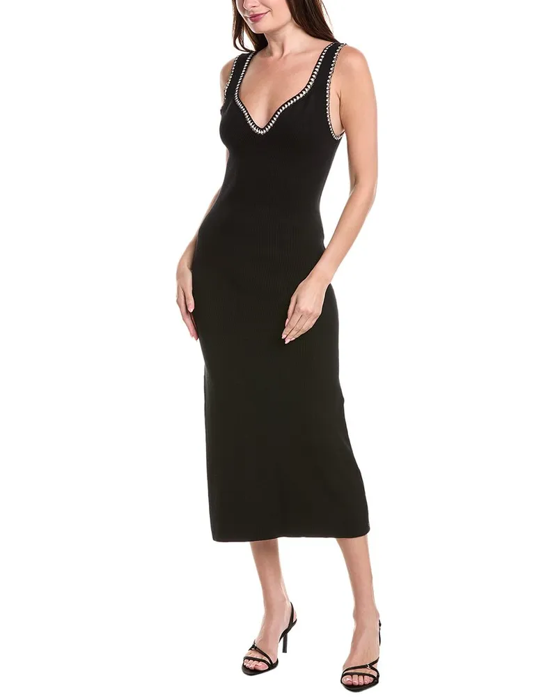 Maje Maxi Dress Black