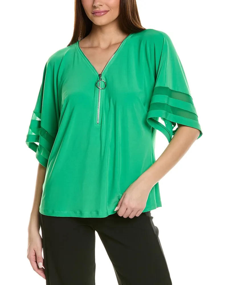 Joseph Ribkoff Kimono Sleeve Top Green
