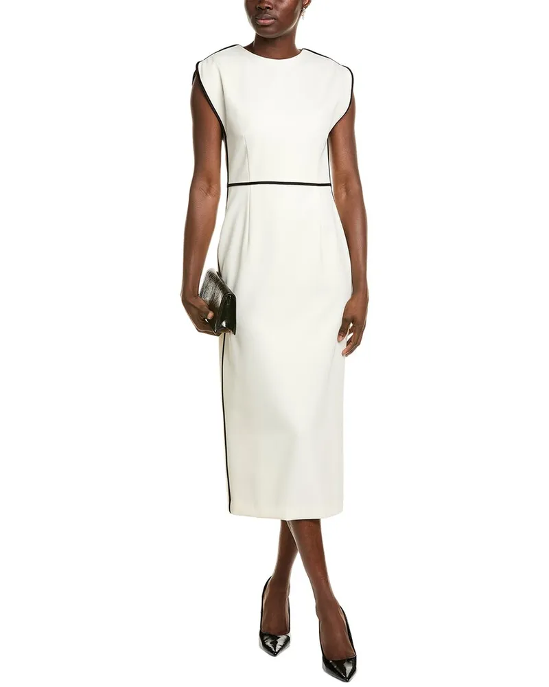HUGO BOSS Detira Wool-Blend Midi Dress Nocolor