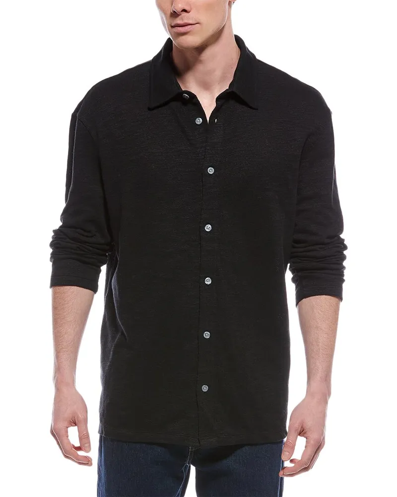 AllSaints Foster Shirt Black