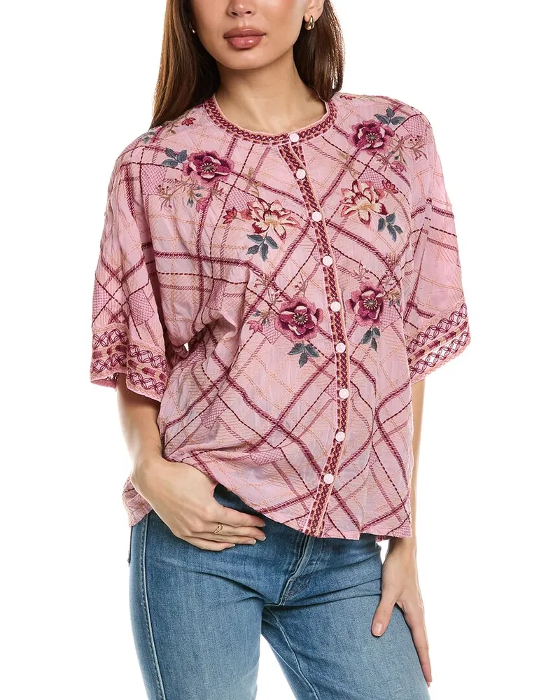 Johnny Was Roylane Blouse Nocolor