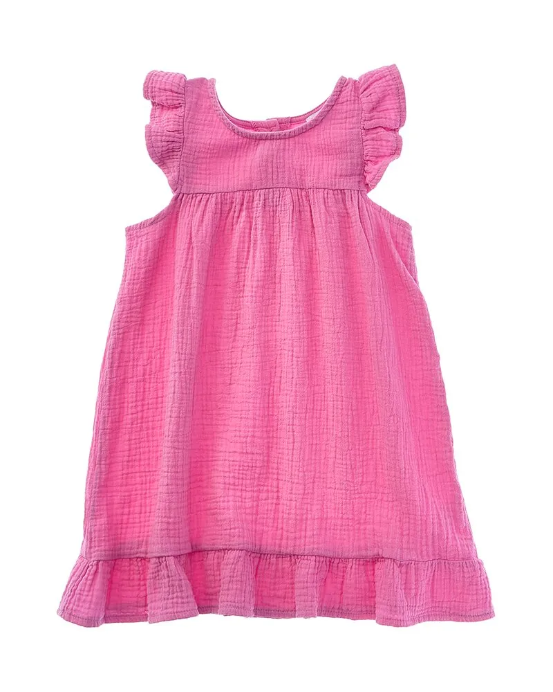 Splendid Sun Gauze Dress Pink