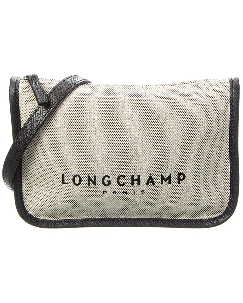 Longchamp Essential Small Canvas Crossbody Nocolor