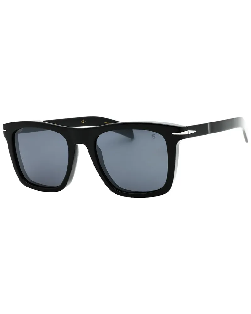 David Beckham Men's DB 7000/S 51mm Sunglasses Black