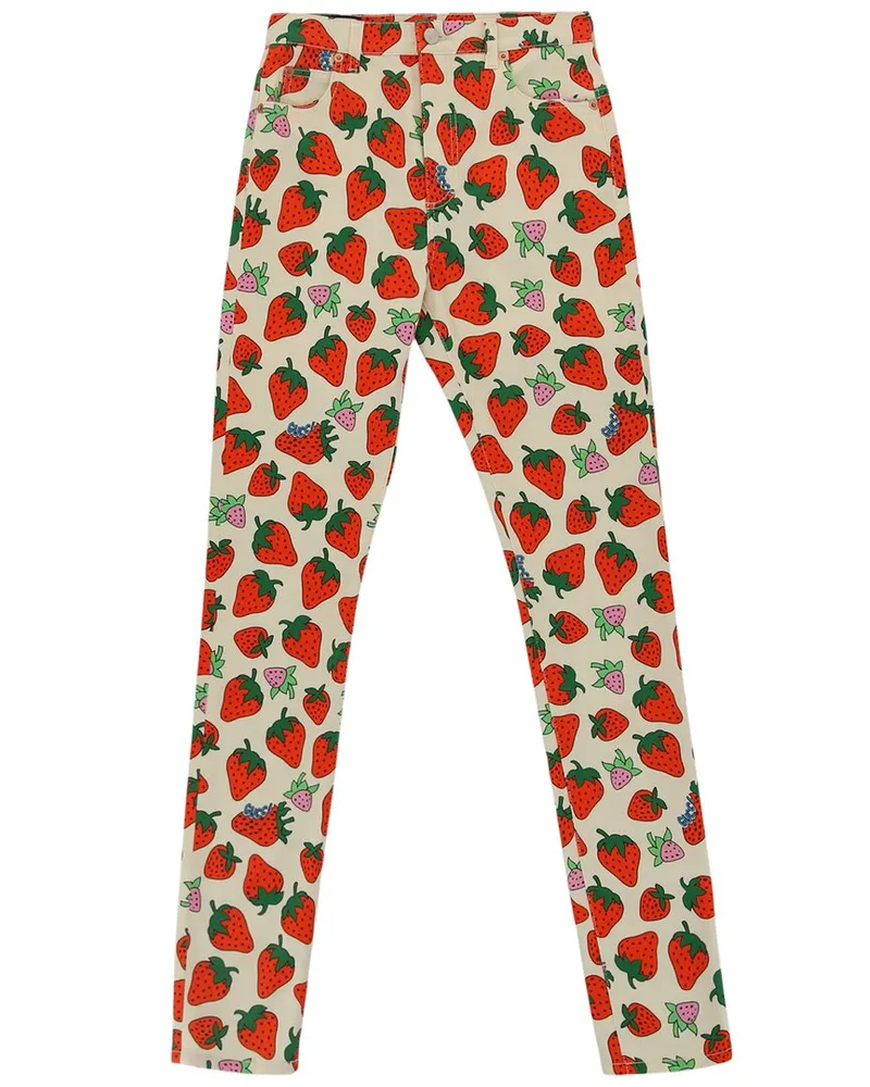 Gucci Strawberry Skinny Pant Nocolor