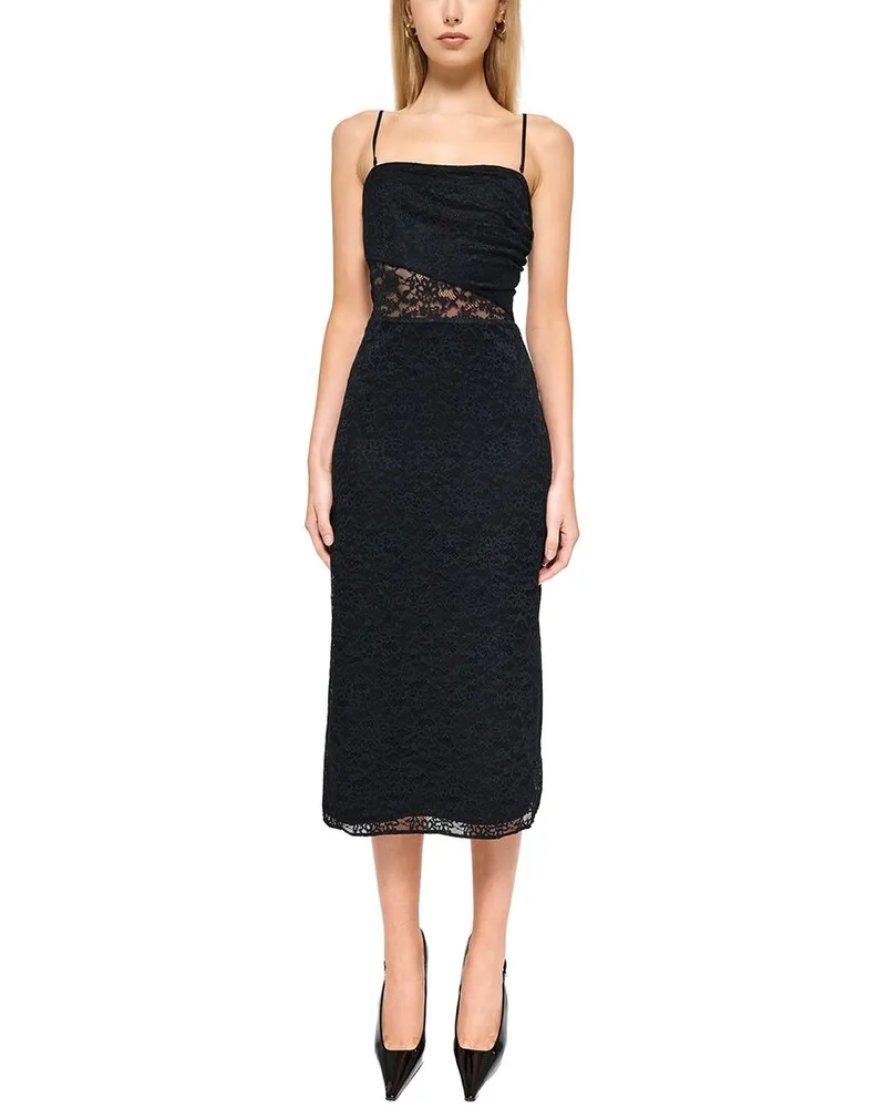 CAMI NYC Marseille Midi Dress Black