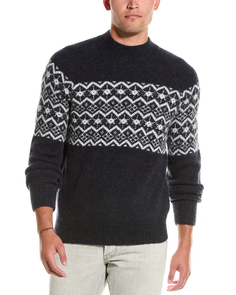 Brunello Cucinelli Alpaca & Wool-Blend Sweater Nocolor