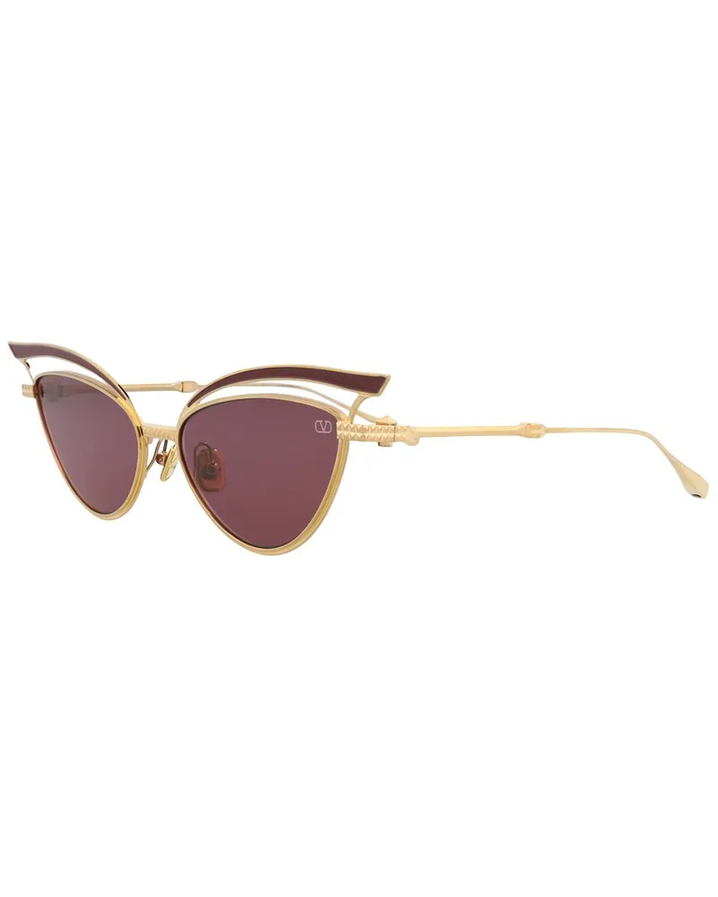 Valentino Garavani Women's Novelty 55mm Sunglasses Nocolor