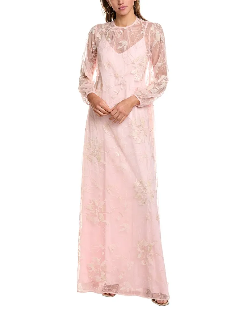 Johnny Was Floral Dream Dress Pink