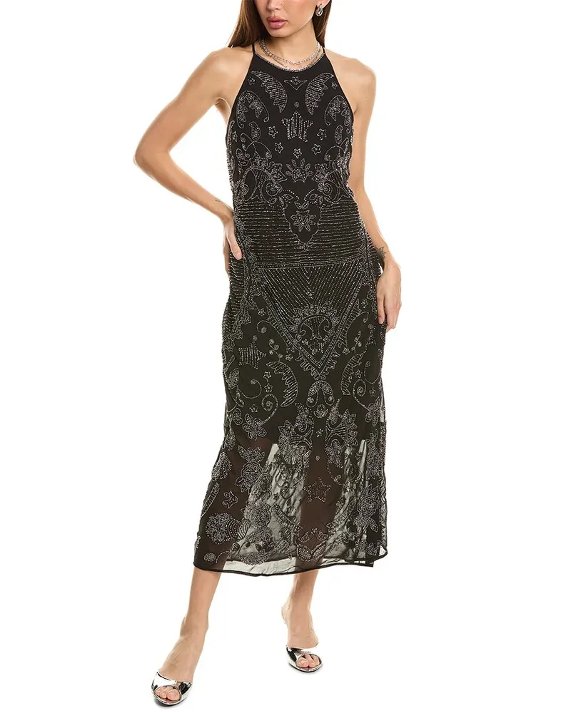 AllSaints Coralie Maxi Dress Black