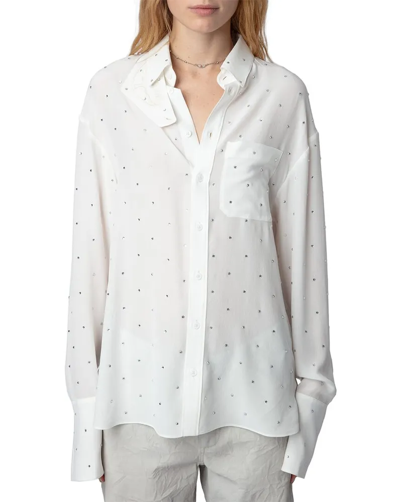 Zadig & Voltaire Tyrone Silk Top Nocolor
