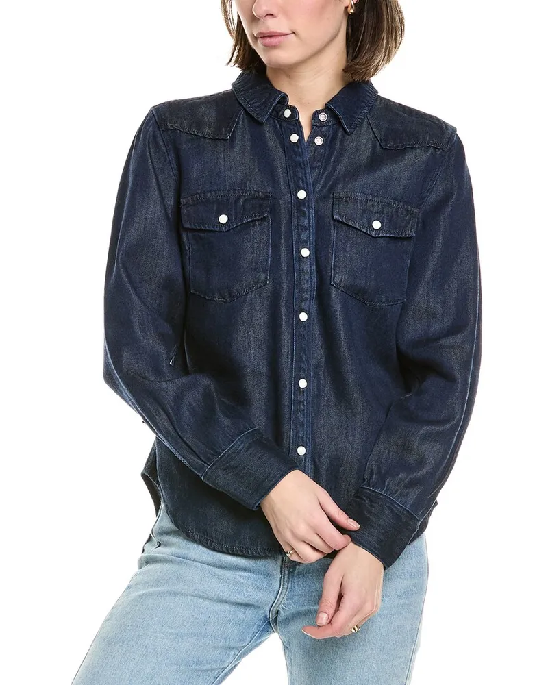 7 for all mankind Western Denim Shirt Nocolor