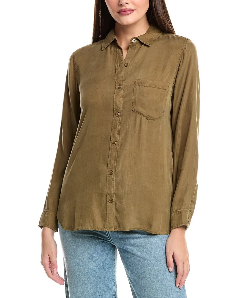 Bella Dahl Boyfriend Button-Up Shirt Nocolor