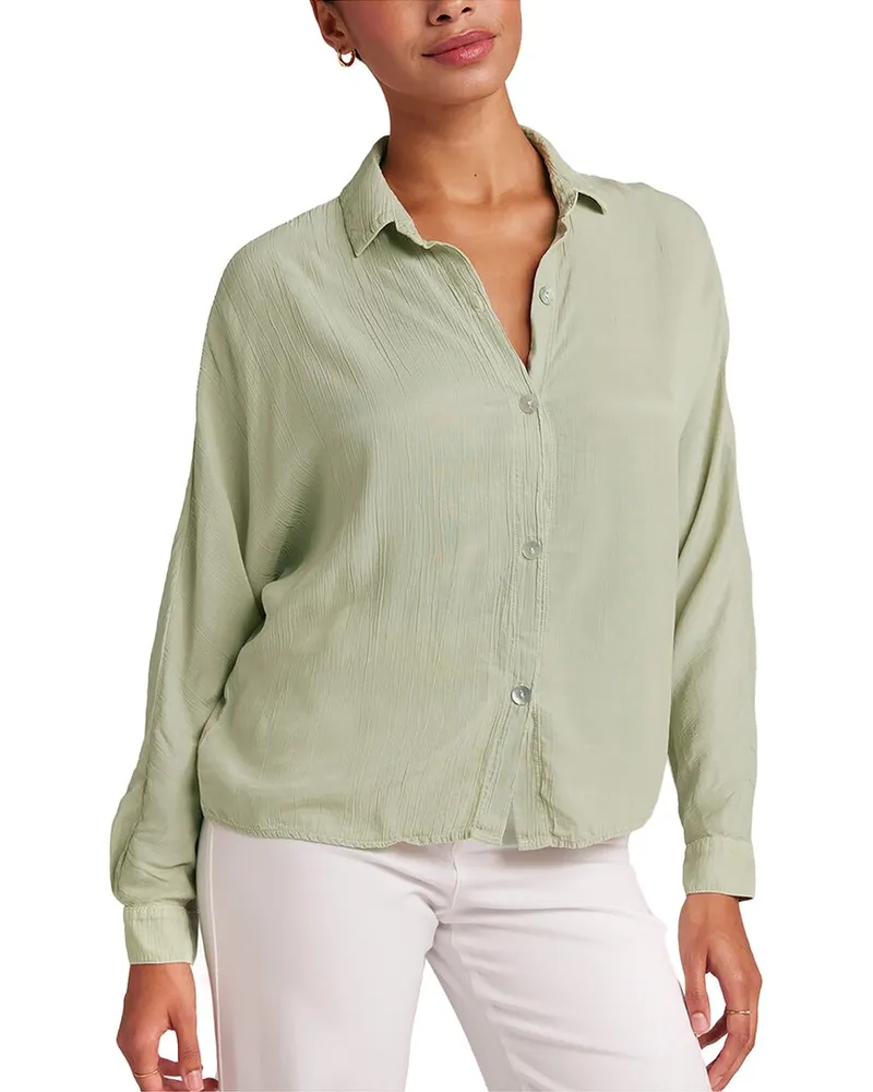 Bella Dahl Dolman Sleeve Button-Down Shirt Nocolor