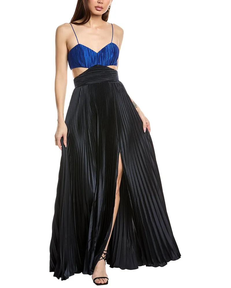 AMUR Elodie Gown Blue