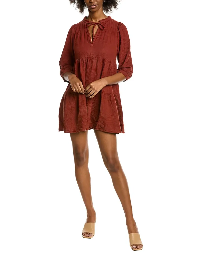 Honorine Giselle Mini Dress Red
