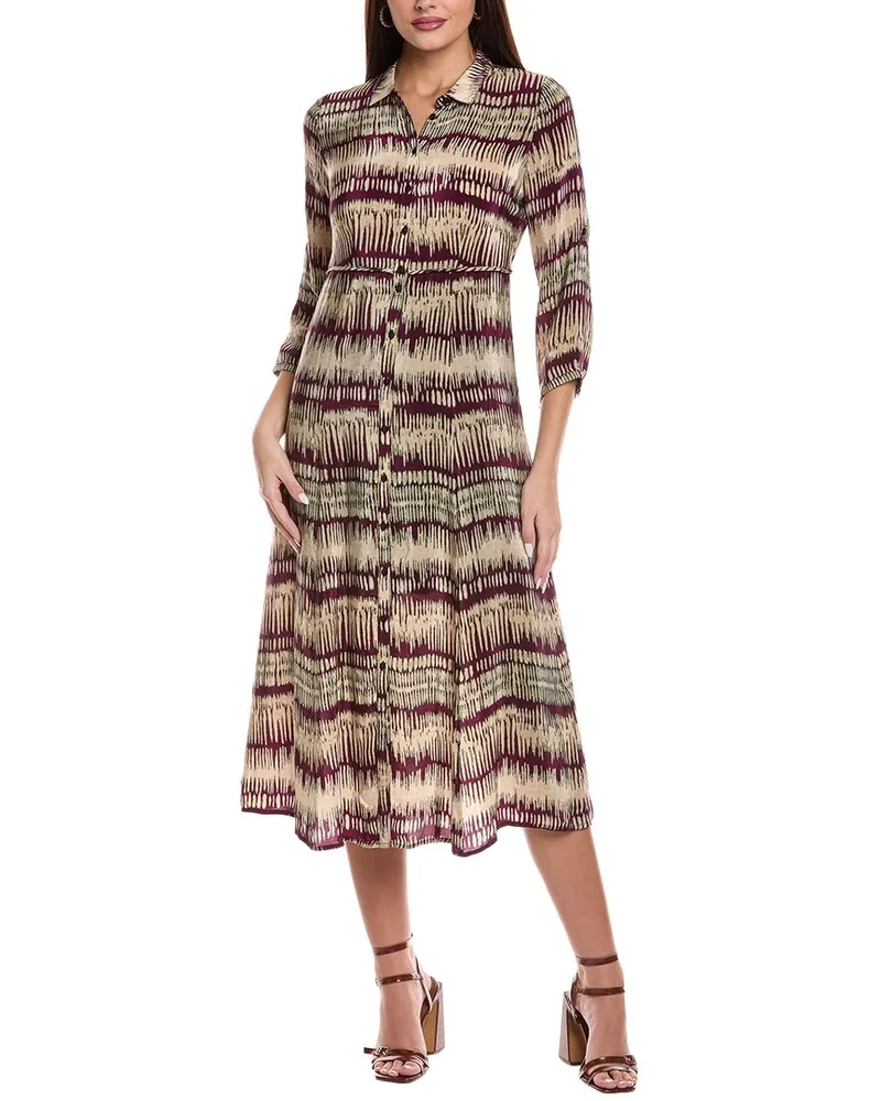 ba&sh Artemis Midi Dress Red