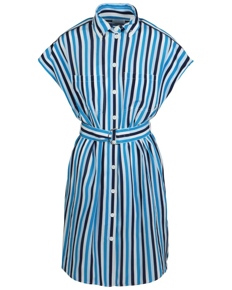 Burberry Silk Dress Blue