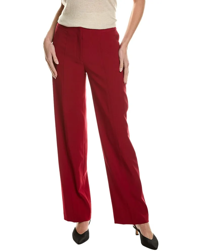 Anne Klein High Rise Pant Red