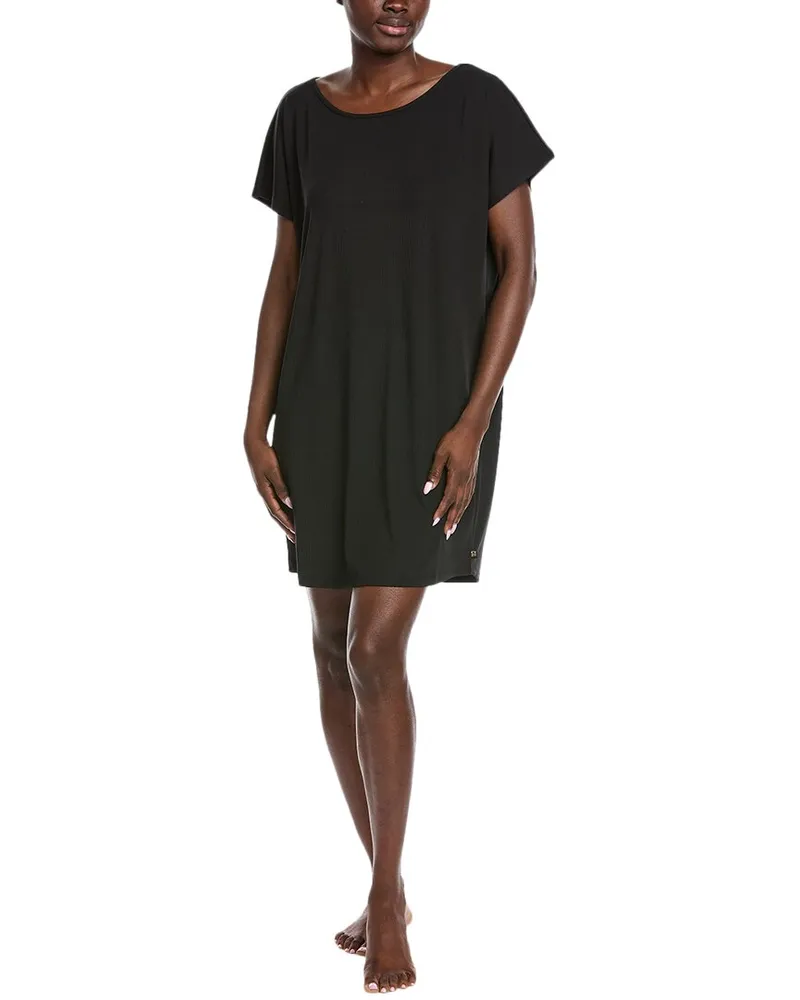Badgley Mischka Yummy Sleep Tunic Black