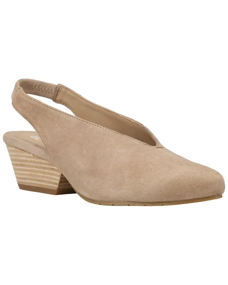 Eileen Fisher Hena Leather Pump Brown