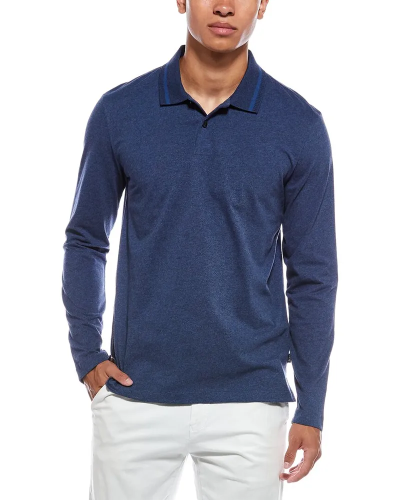 HUGO BOSS Pittman Polo Shirt Blue