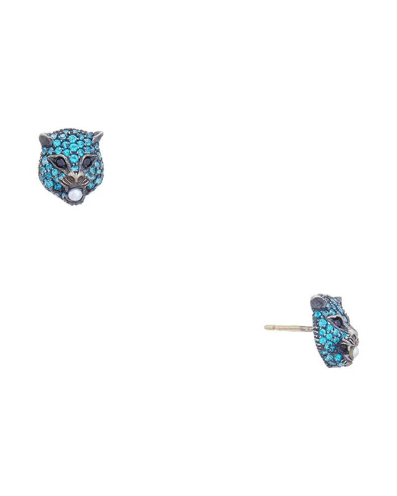 Gucci Le Marche des Merveilles 18K Gemstone Earrings Nocolor