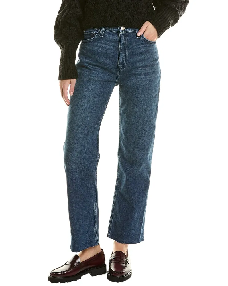 HUDSON Jeans Remi High-Rise Straight Ankle Pant Blue
