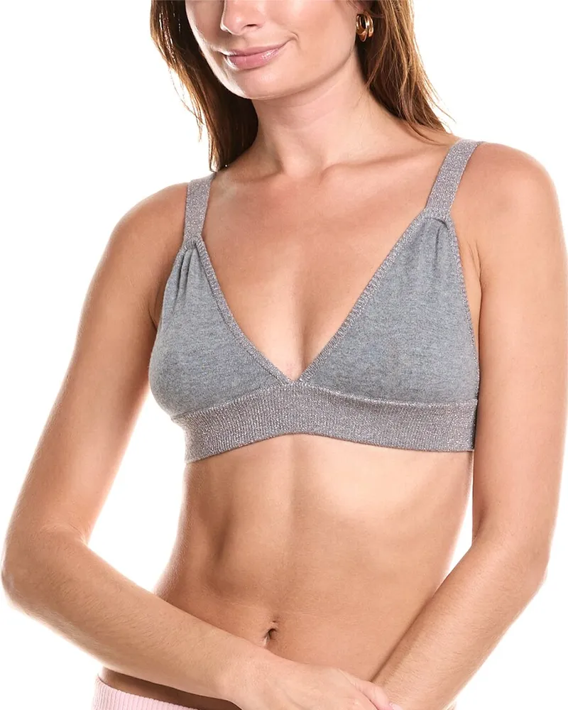 Morgan Lane Anya Cashmere-Blend Bra Nocolor