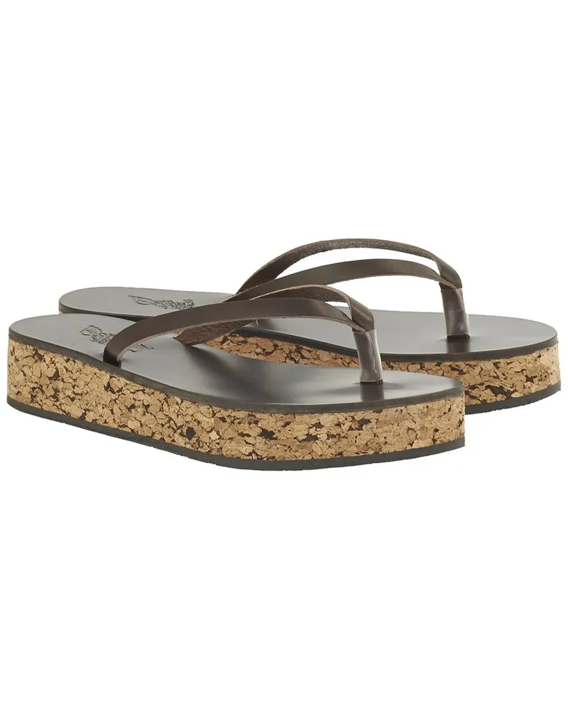 Ancient Greek Sandals Spetses Leather Thong Sandal Nocolor