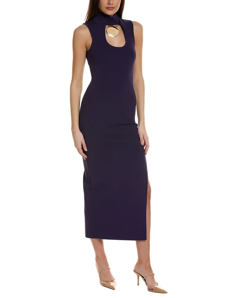NICHOLAS Ella Midi Dress Purple