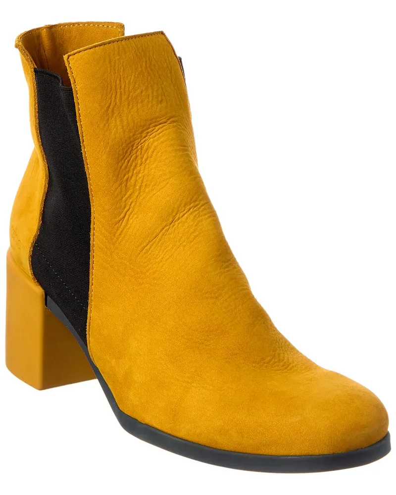 Arche Angaro Leather Bootie Orange