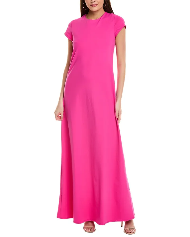 Susana Monaco Crew Maxi Dress Pink