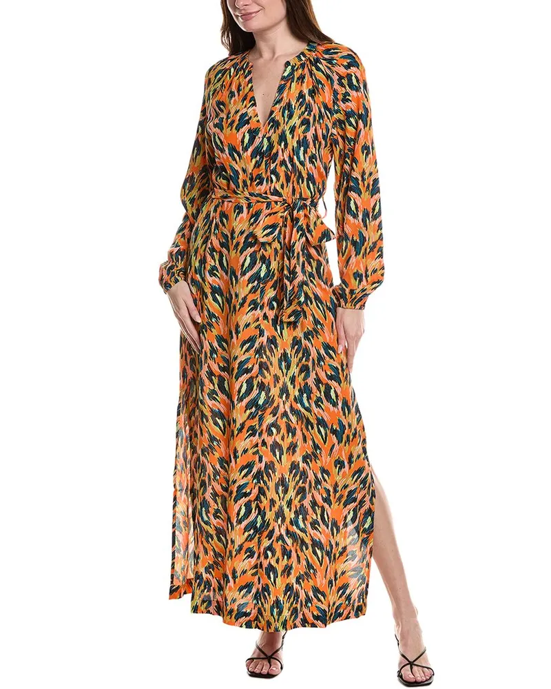 Silvian Heach Getano Maxi Dress Orange