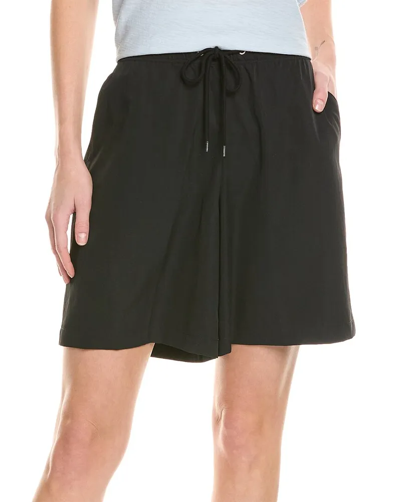 James Perse Lightweight Matte Sateen Short Black