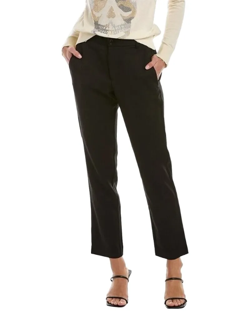 Zadig & Voltaire Pomelo Wool Pant Black