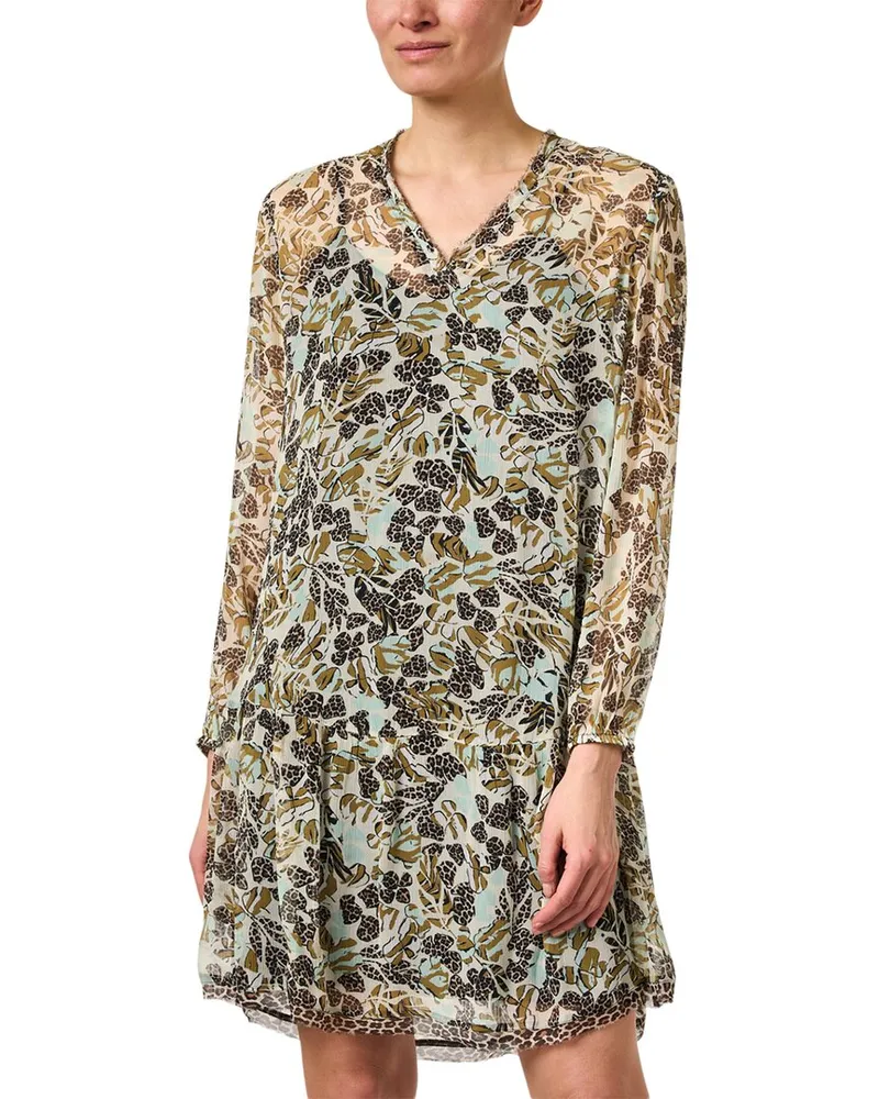 Marc Cain Sports V-Neck Mini Dress Nocolor